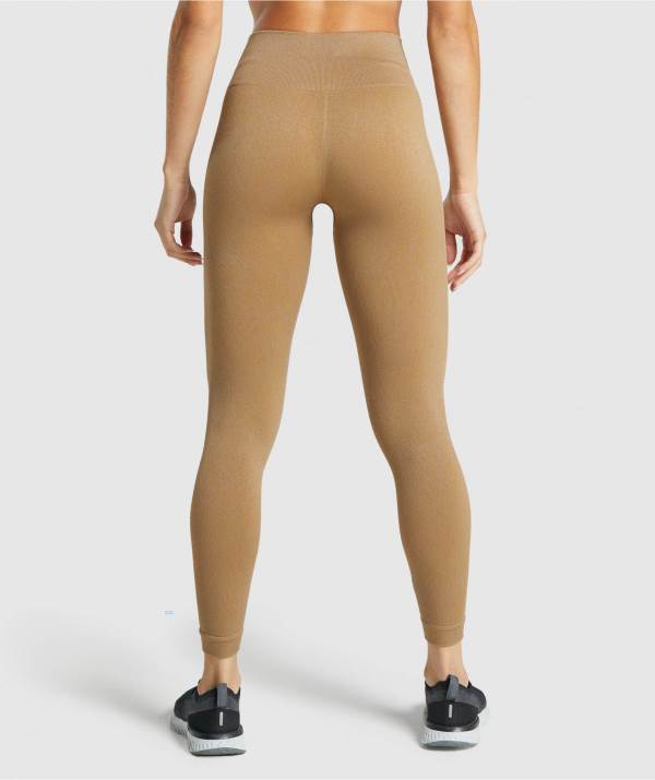 Damske Legíny Gymshark Adapt Fleck Seamless Svetlo Hnede | SC5610284